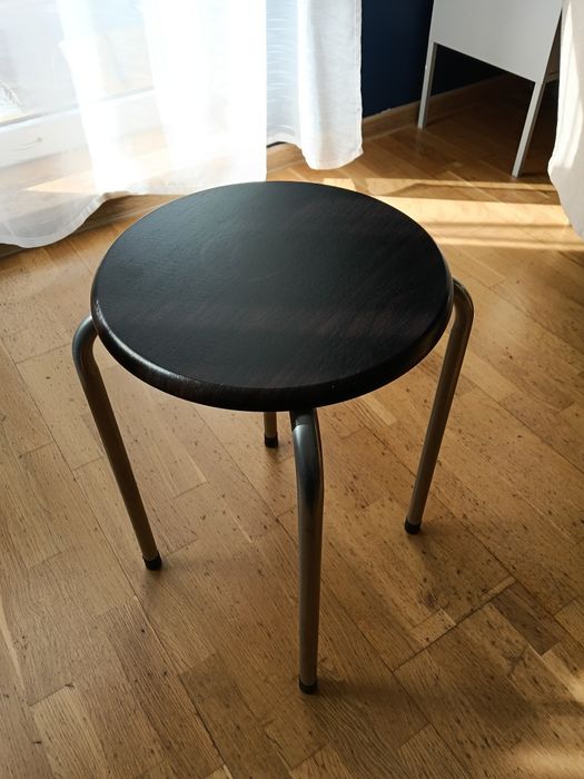 Signal taboret chrom ciemny brąz - 6 szt.