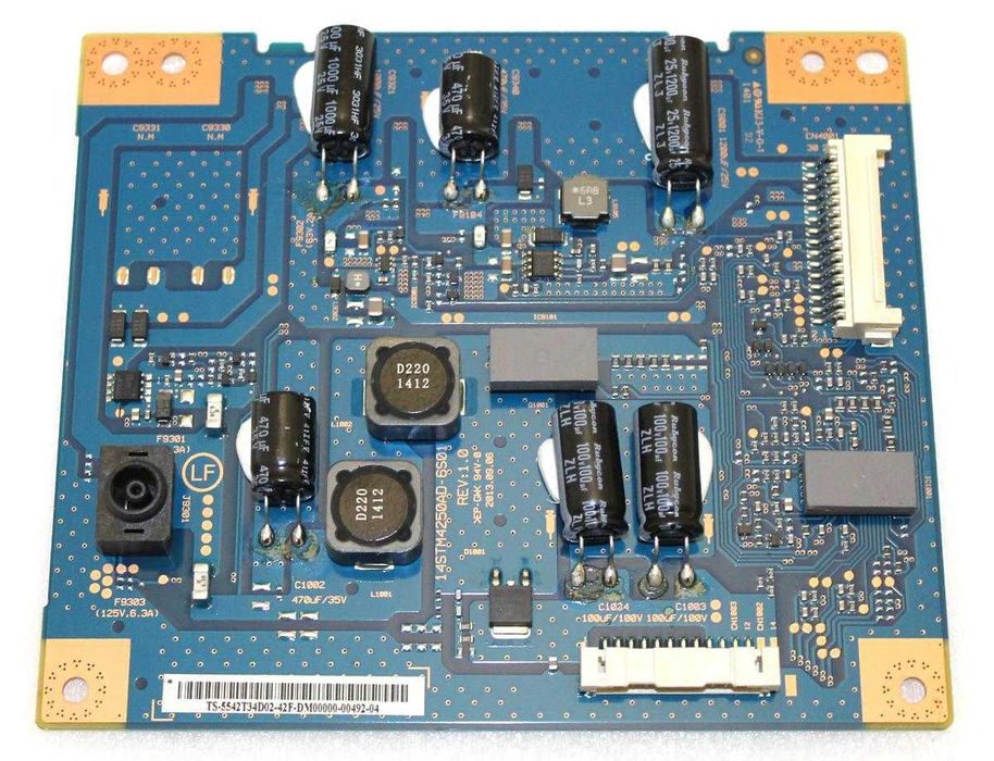 ts-5542t34d02 tv led sony kdl-42w705b