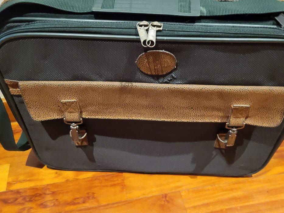 Mala de viagem vintage.