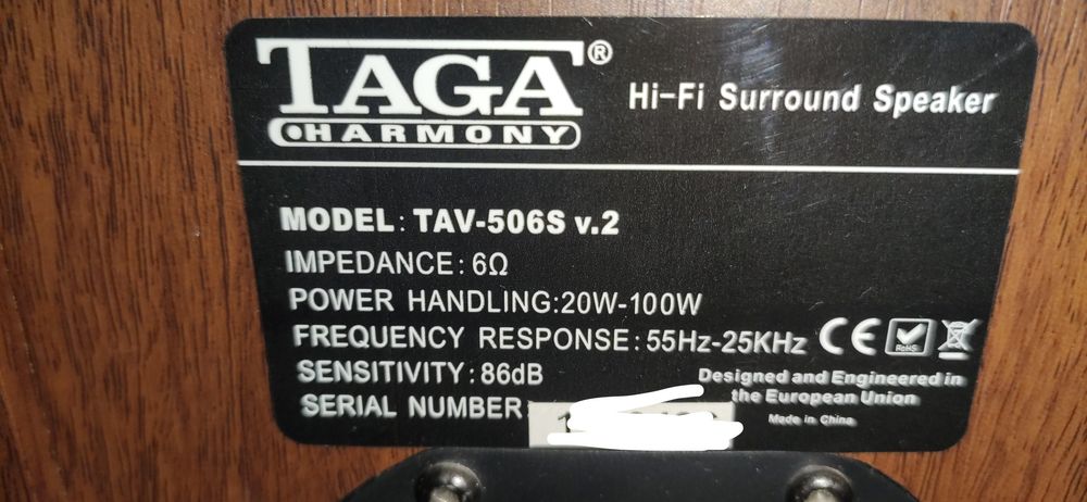 Kino domowe Pioneer/Taga Harmony