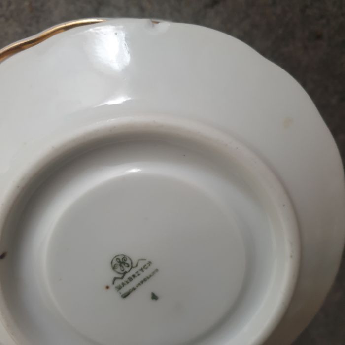 Stara porcelana Wałbrzych serwis do kawy