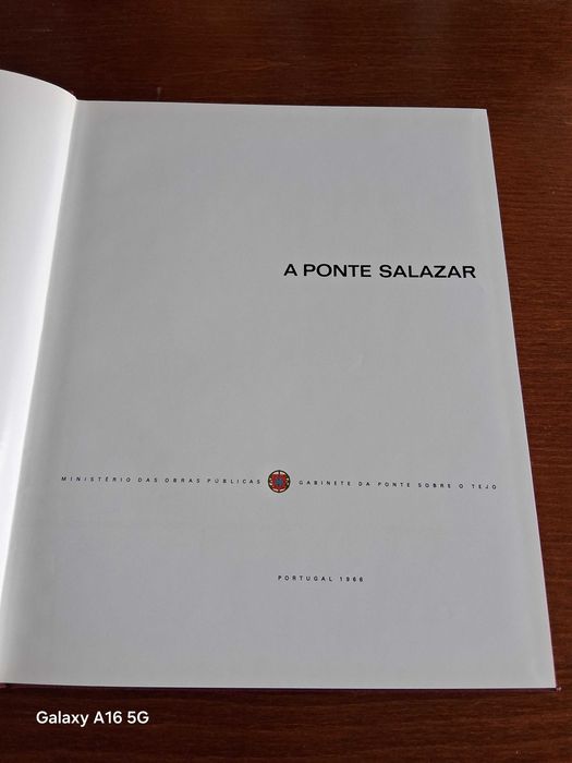 Livro Ponte Salazar