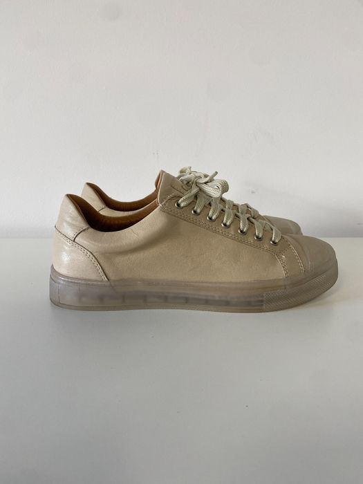 Sneakersy skórzane niskie Cinque 39