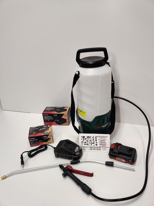 НОВ акумуляторний обприскувач зНімеччинParkside PDSA 20/оприскувач/