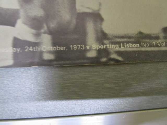 Programas antigos futebol anos 70 SCP Sporting Clube Portugal