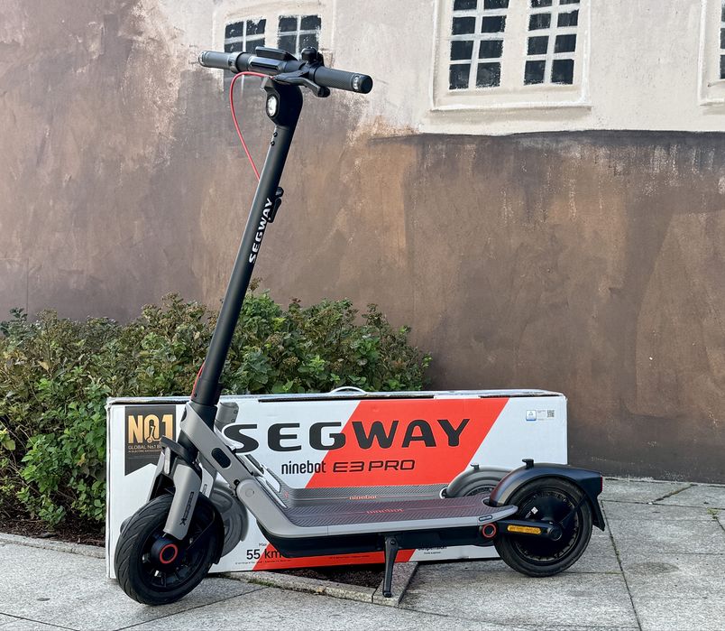 Hulajnoga Elektryczna SEGWAY ninebot E3PRO / Jak nowa / Gwarancja / Przebieg 170km