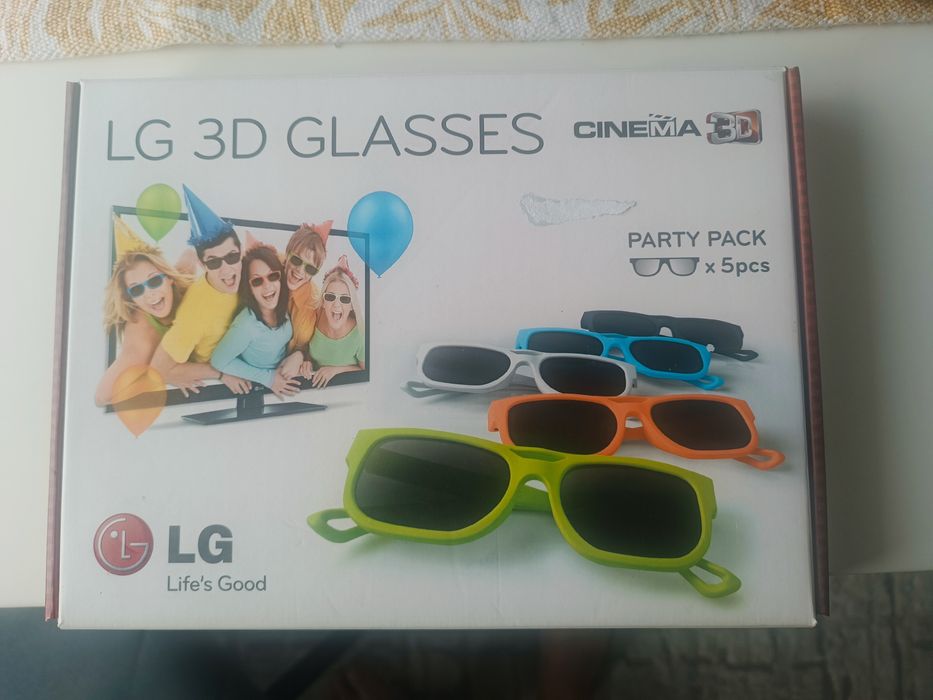 Okulary 3D kamerka zestaw