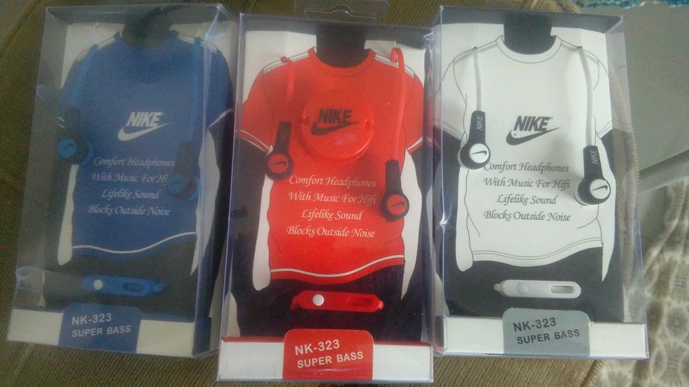 Phones novos da nike