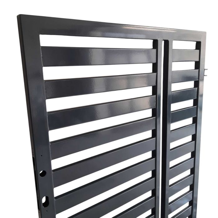 Furtka Panelowa 150wys + 2 słupki 200wys. Kompletna gotowa do montażu