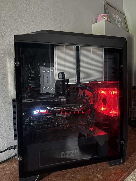 Komputer do gier + monitor, i5-7600K, GTX 1060, 16 GB, NVMe 1TB