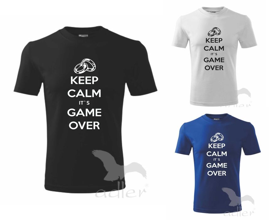 Koszulka z nadrukiem pan młody wieczór kawalerski