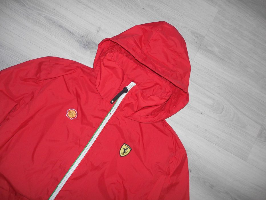 Ferrari Scuderia Windbreaker Jacket Shell Kurtka Męska M Nowa