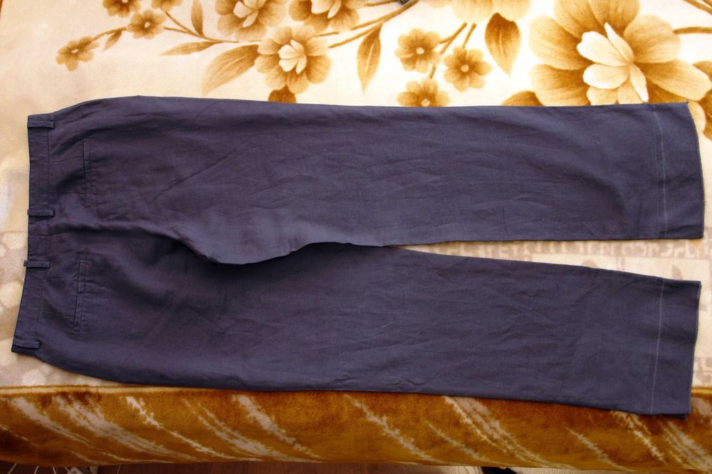 Чинос chino Zara, лён. брюки Arber хлопок Размер 48-50. Длинные