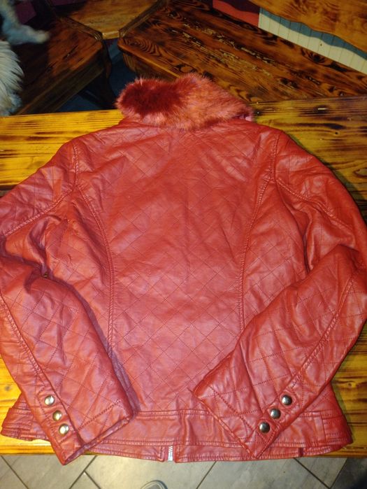 Kurtka ramoneska ocieplana