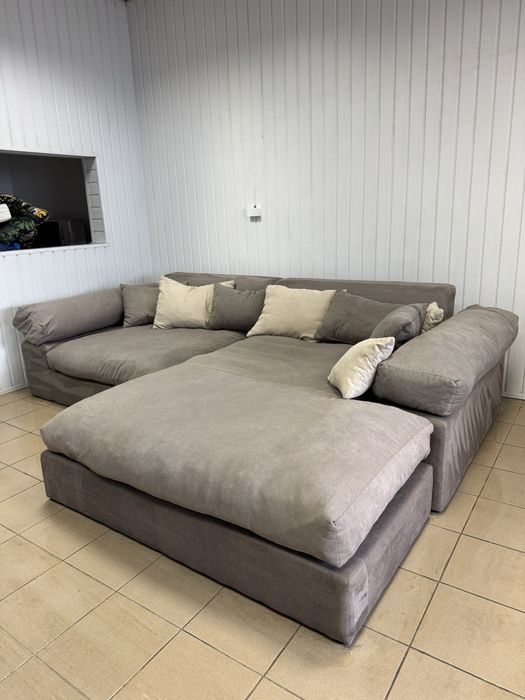 Narożnik szary firmy Agata Meble + poduszki w zestawie