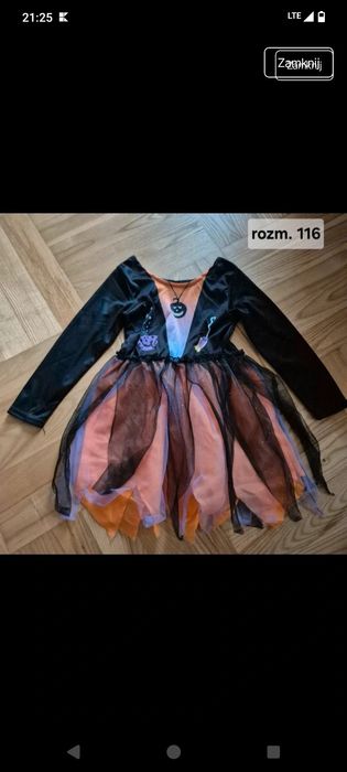 Sukienka Halloween