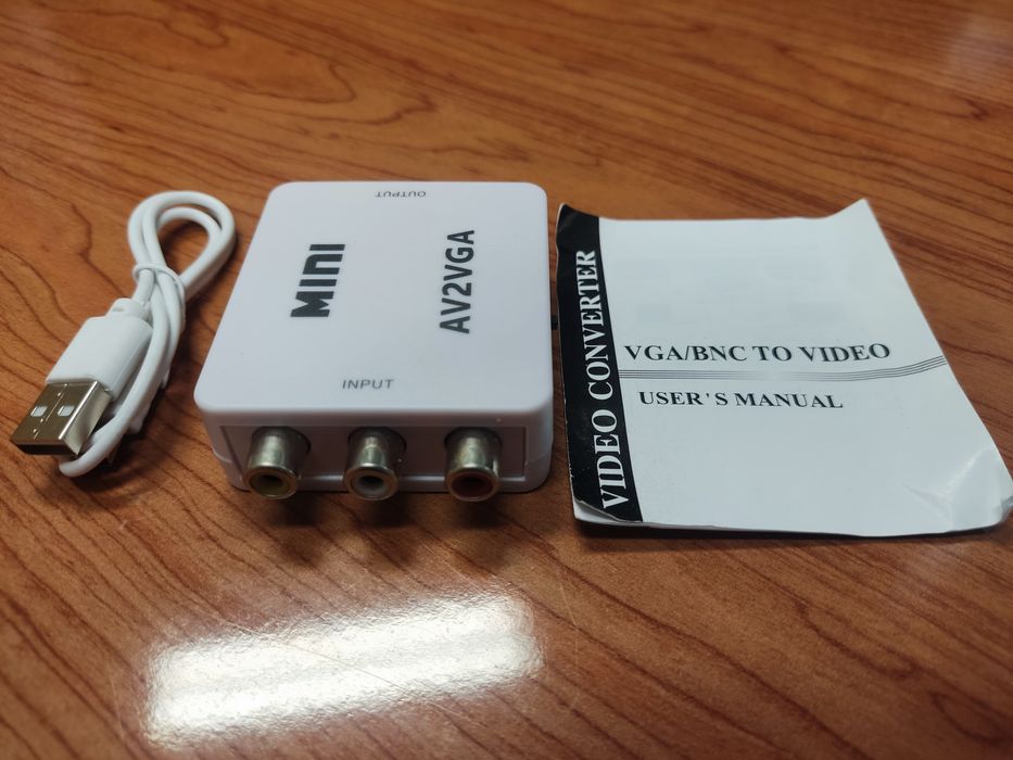 Adaptador video composto vga