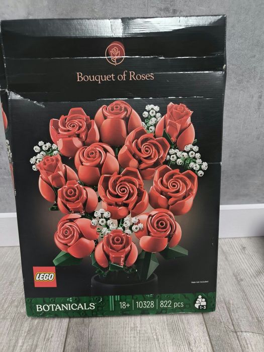 Nowe klocki LEGO bukiet róż
