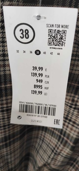 Sukienka nowa rozm 38