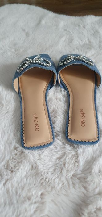 Klapki jeansowe on.34.th