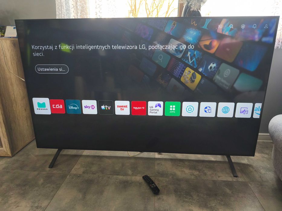 Telewizor SMART TV LG 75NANO753PA 75" 4K WiFi YouTube Netflix dvb-t2