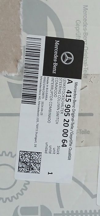 Przełącznik zespolony kierunkowskazów Mercedes Citan NOWY 415