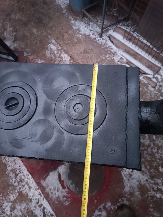 Буржуйка плита відмінна з комфорками