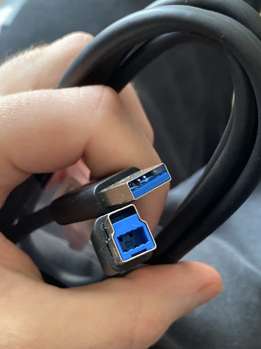 Oryginalny Kabel DELL USB A na USB B 3.0 1,8M