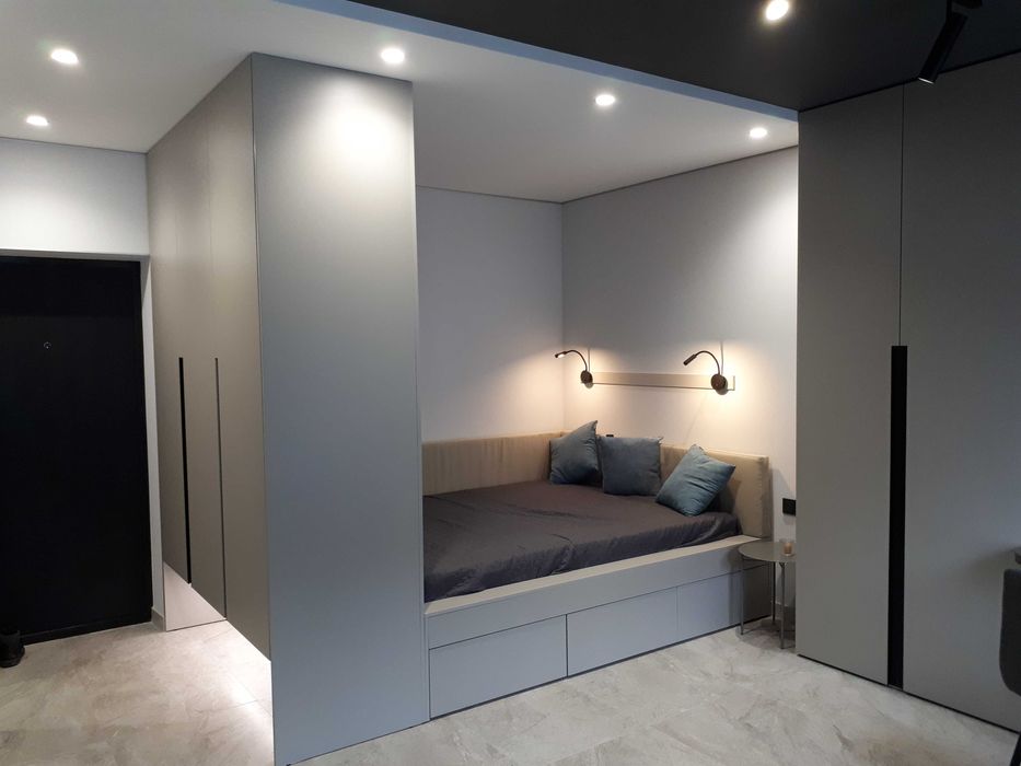 1к квартира з дизайнерським ремонтом у ЖК Гранд Бурже, б. Бірюкова, 2А