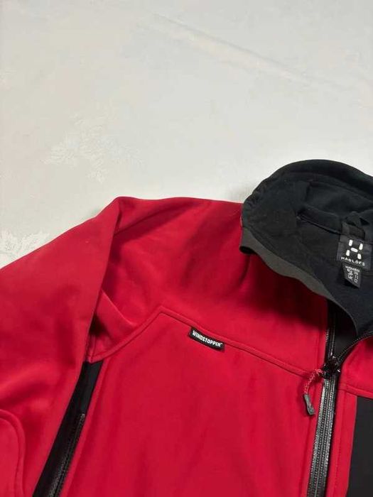 Kurtka Softshell Haglöfs Windstopper damska outdoor trekking rozmiar M