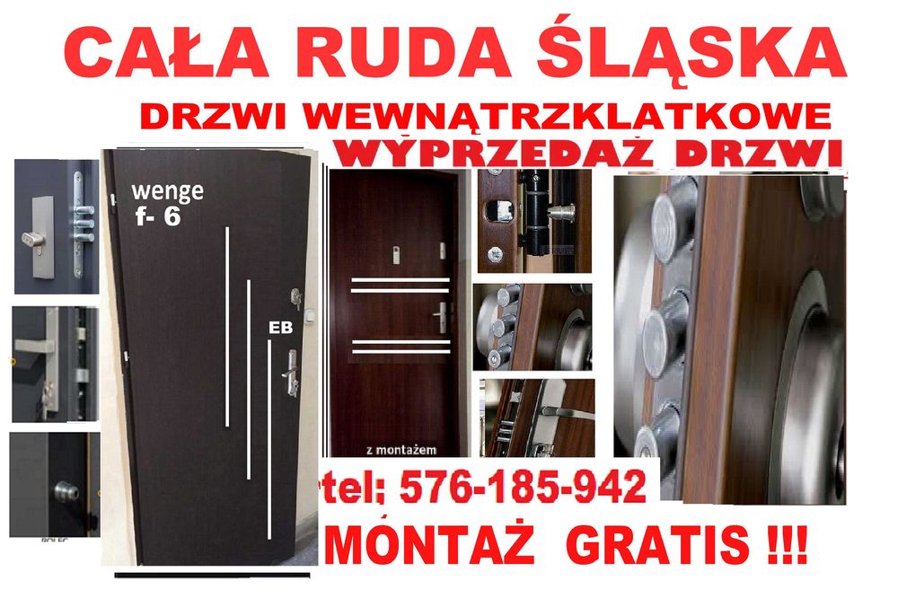 Drzwi ZEWNĘTRZNE do mieszkania z MONTAŻEM-wejściowe- wewnątrzklatkowe