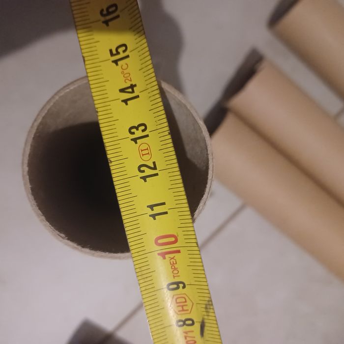 Twarde rolki długość 20cm