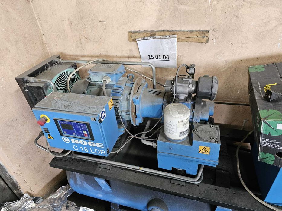 Kompresor śrubowy BOGE C 15 LDR | 11 kW | Zbiornik 500L | Osuszacz