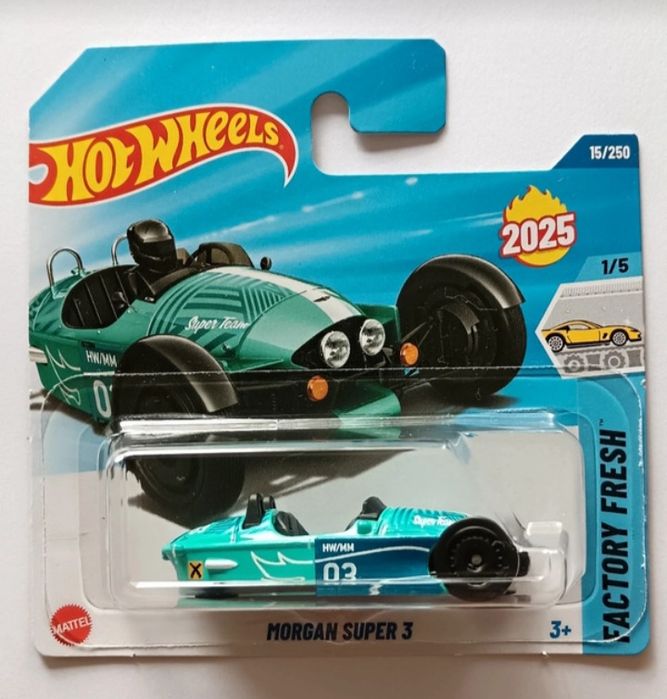 Morgan super 3 hot wheels