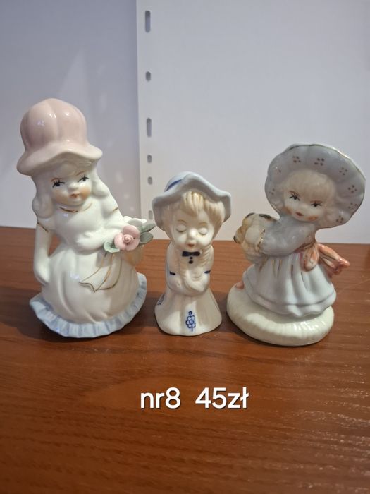 3 figurki porcelanowe