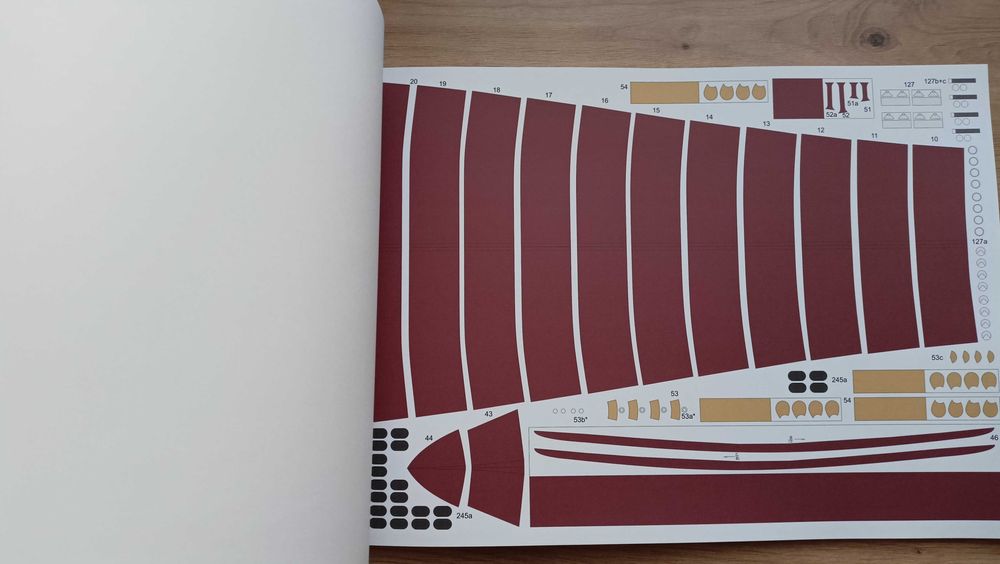 Model kartonowy - Lotniskowiec USS Ticonderoga - Angraf 2/2016