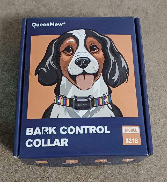 Нашийник від гавкання собак, антигав. QueenMew S21B.