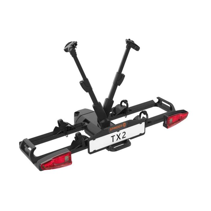 Spinder TX2 LED – bagażnik rowerowy na hak na 2 rowery | NOWY