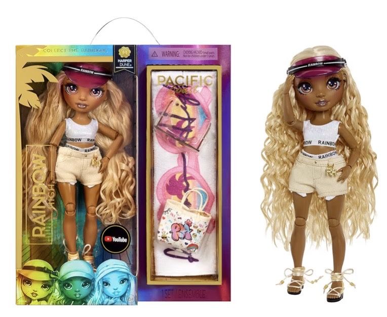 Shadow High Limited Edition Doll Shanelle Onyx RAINBOW HIGH Winter Wonderland Sunny Pacific Coast Rainbow High Creative Crystals Iris