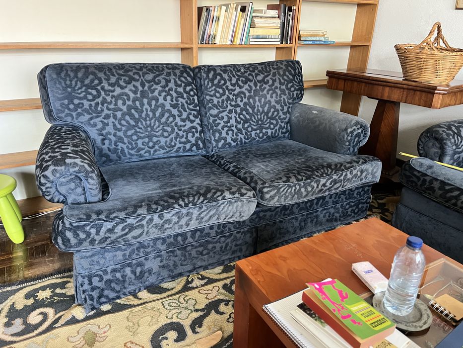 Sofas vintage duas unidades