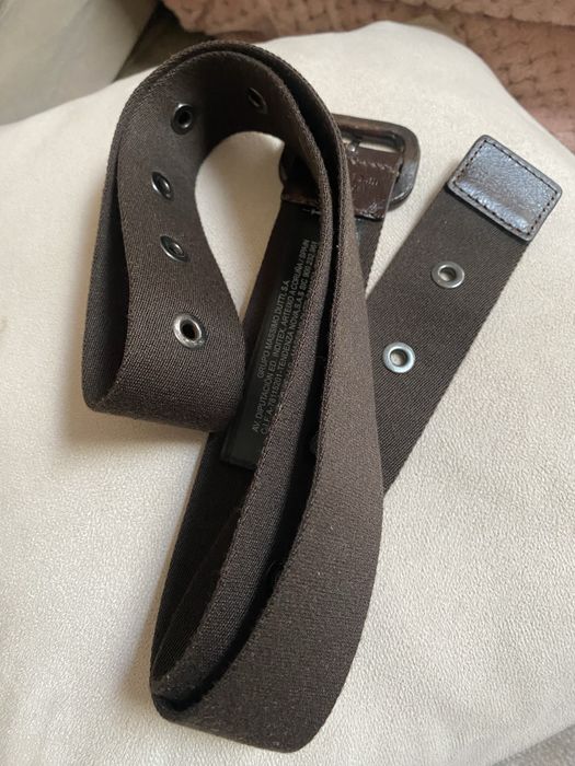 Brazowy pasek Massimo Dutti