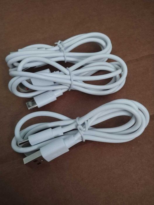 Zestaw 3 nowych kabli USB-C