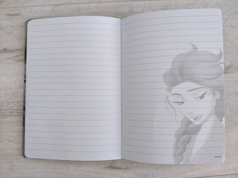 Notes zeszyt Kraina Lodu Elsa + naklejki