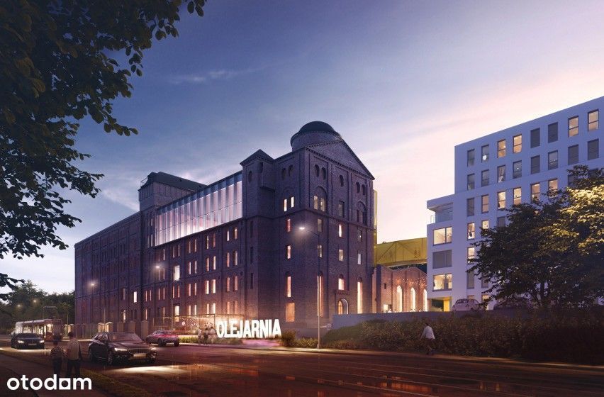 4-kon. obiekt przylegający do Starej Olejarni  (będzie luksus. hotel)
