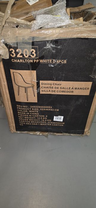 Krzesla skandynawskie białe