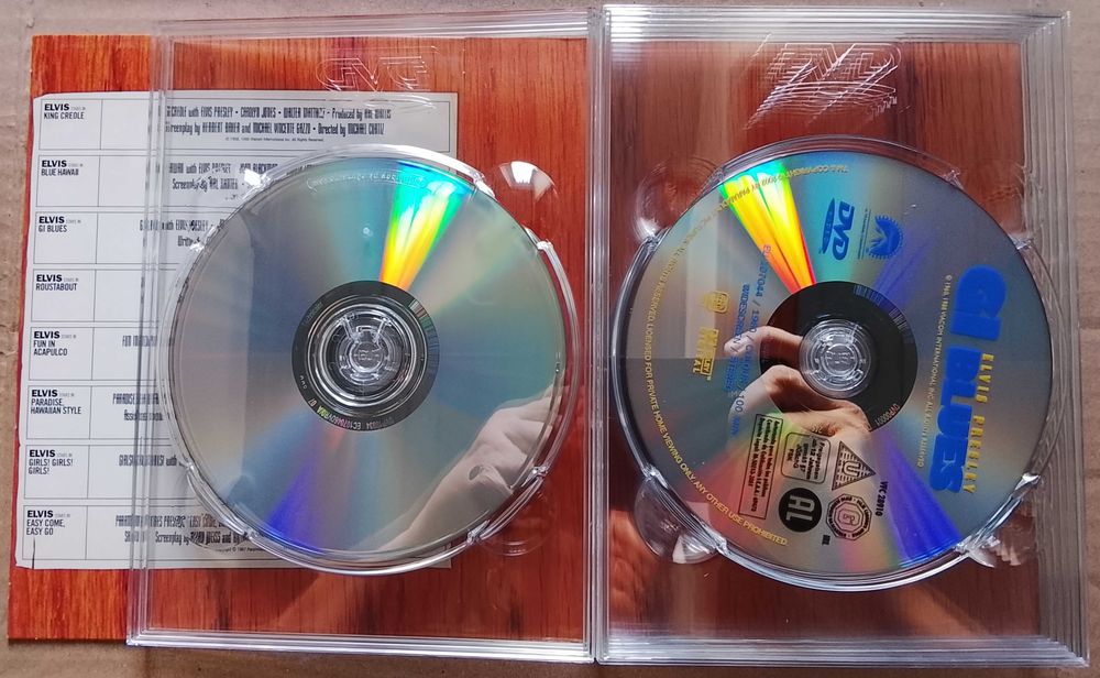 ELVIS JUKE BOX Movie Collection DVD 8 Filmes Elvis Presley