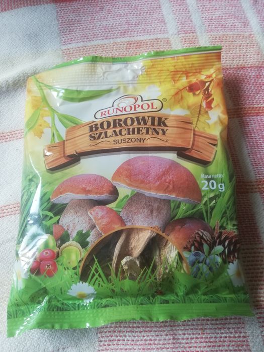 Grzyby suszone borówki szlachetny