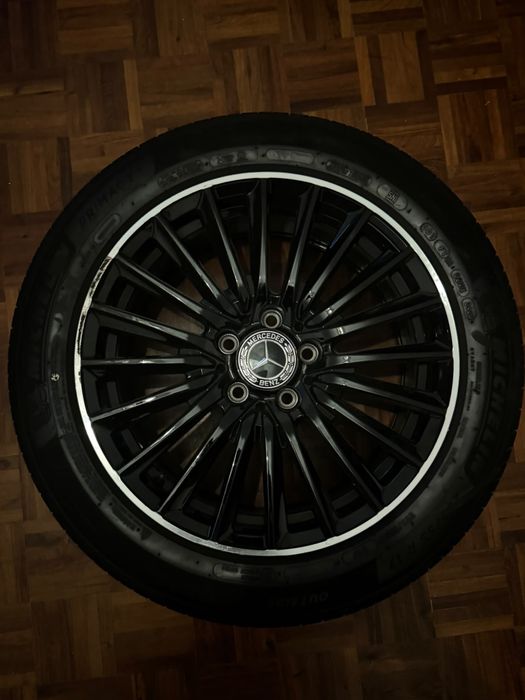 jogo de pneus+jantes mercedez