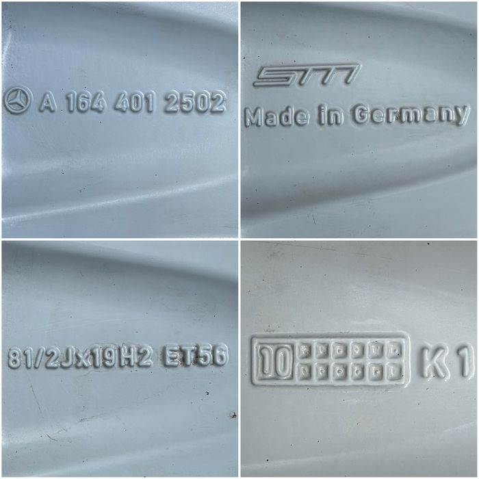 Mercedes GL X164 ML W164 R X166 W166 малий пробіг оригінальні диски