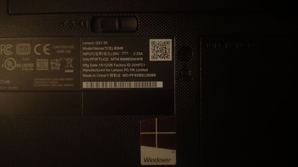 Sprzedam laptopa Lenovo G51-35